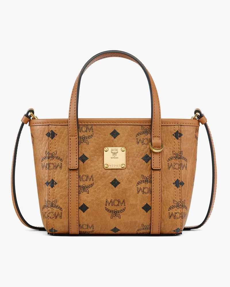 MCM Ottomar Handgepäck-Trolley in Visetos COGNAC VISETOS Cognac