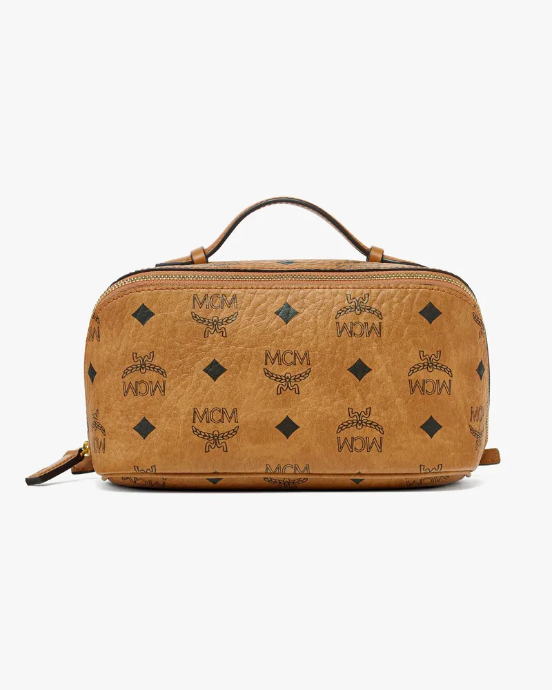 MCM Ottomar Handgepäck-Trolley in Visetos COGNAC VISETOS Cognac