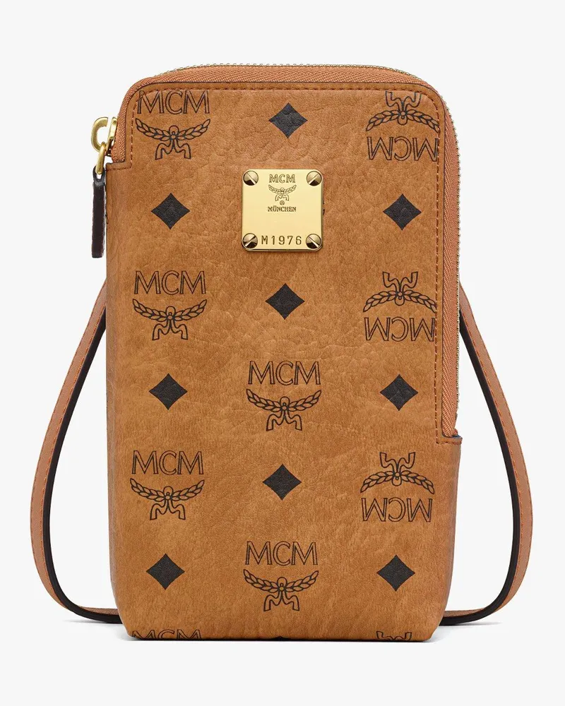MCM Ottomar Handgepäck-Trolley in Visetos COGNAC VISETOS Cognac