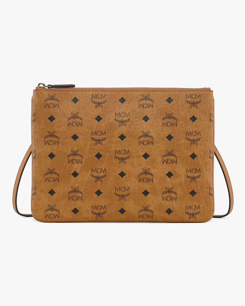 MCM Ottomar Handgepäck-Trolley in Visetos COGNAC VISETOS Cognac