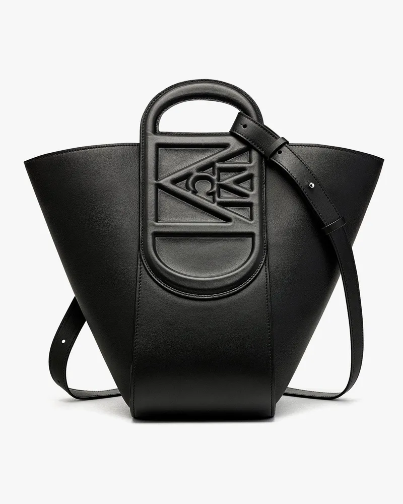 MCM Mode Travia Tragetasche aus spanischem Nappaleder Black