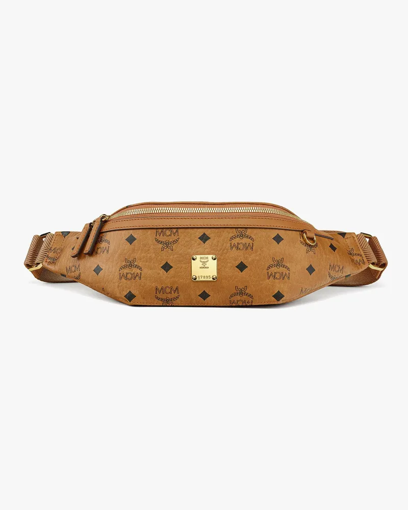 MCM Ottomar Weekender in Visetos COGNAC VISETOS Cognac