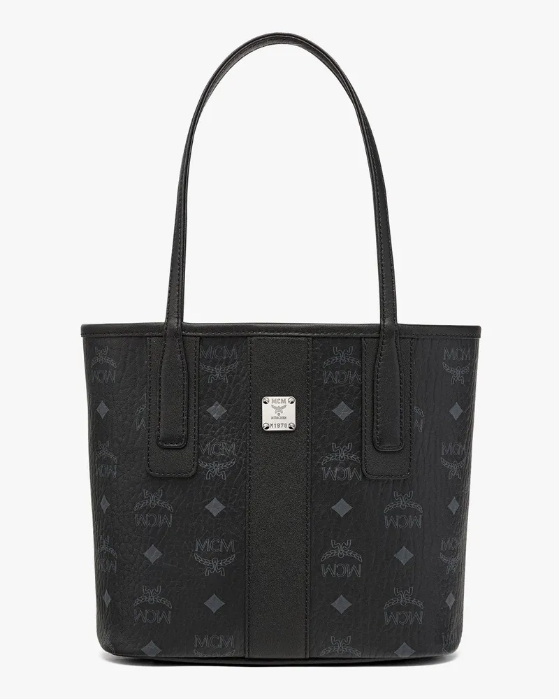 MCM Liz Wendeshopper in Visetos Black