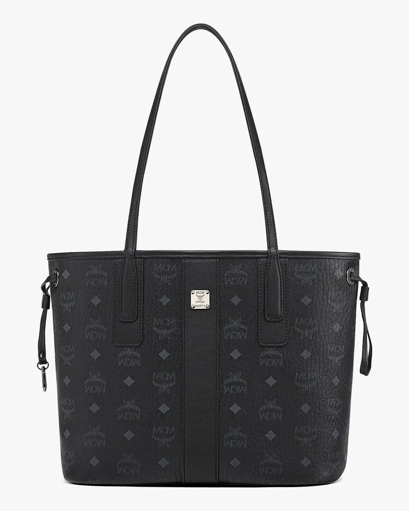 MCM Liz Wendeshopper in Visetos Black