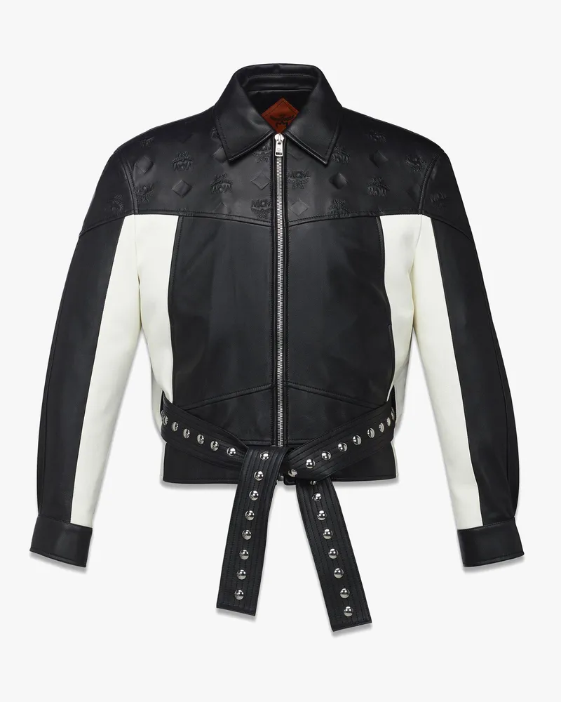 MCM Jacke aus Lammleder Black