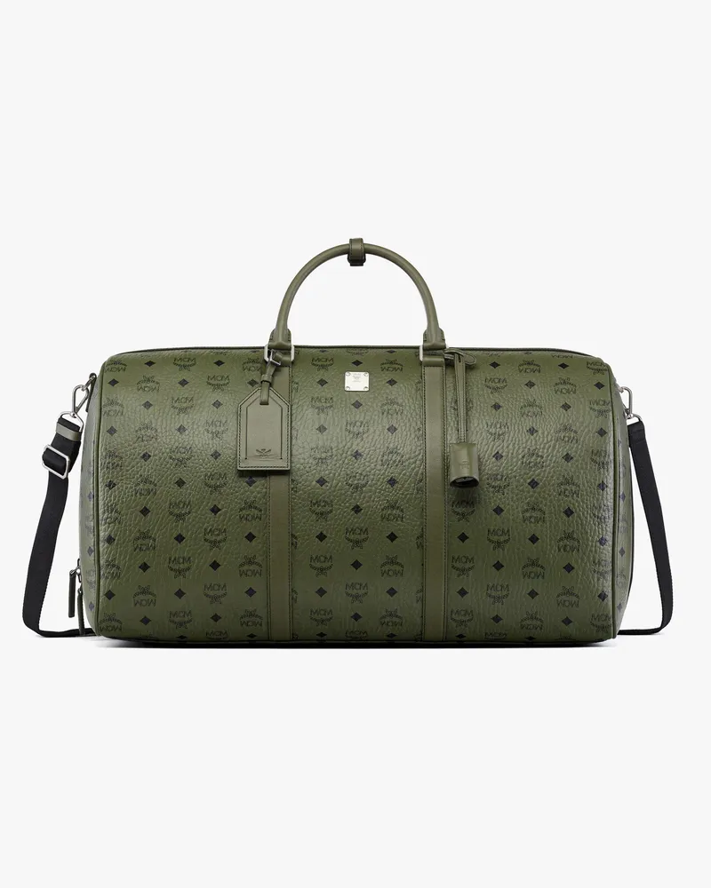 MCM Ottomar Weekender in Visetos Khaki