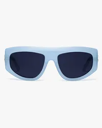 MCM Unisex Quadratische Sonnenbrille Blue