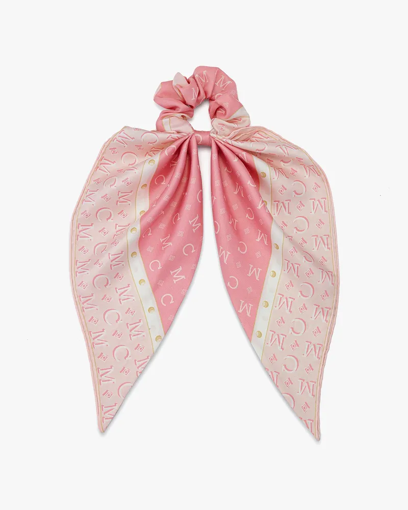 MCM Haarband Upcycling Project aus Bio-Seide Peach