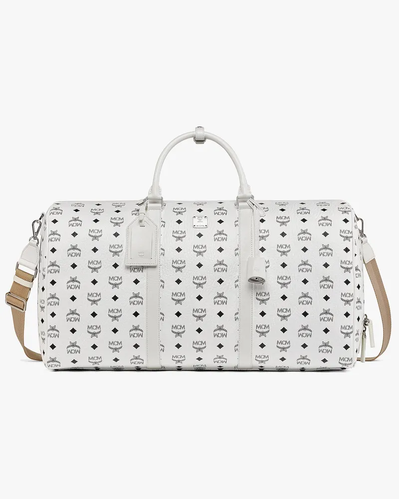 MCM Ottomar Weekender in Visetos White