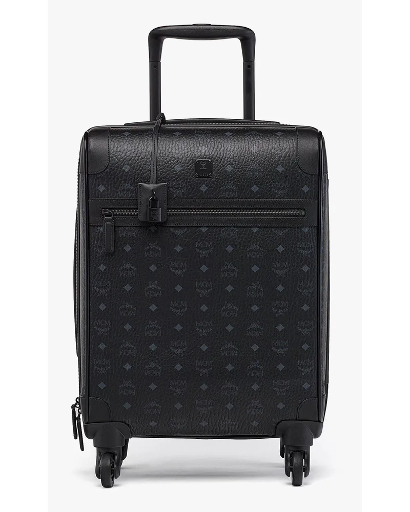 MCM Ottomar Trolley in Visetos Black