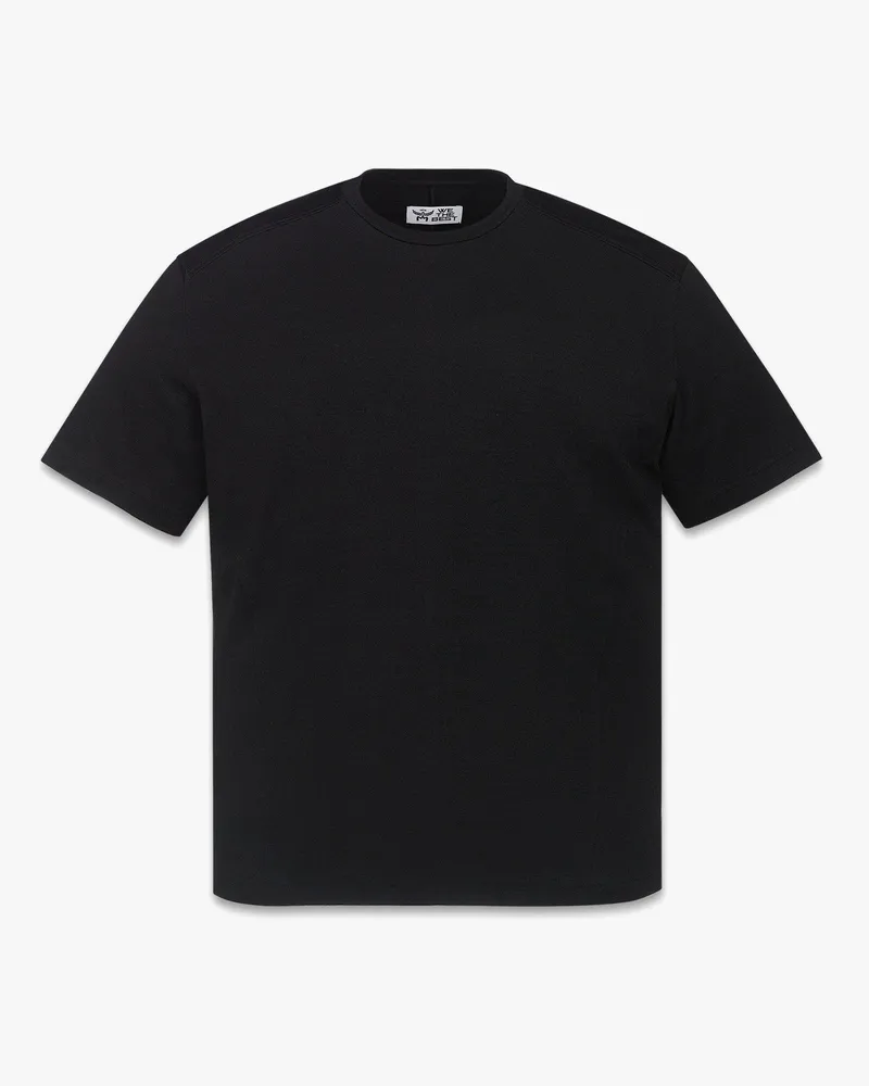 MCM x We The Best T-Shirt aus Wolle Black