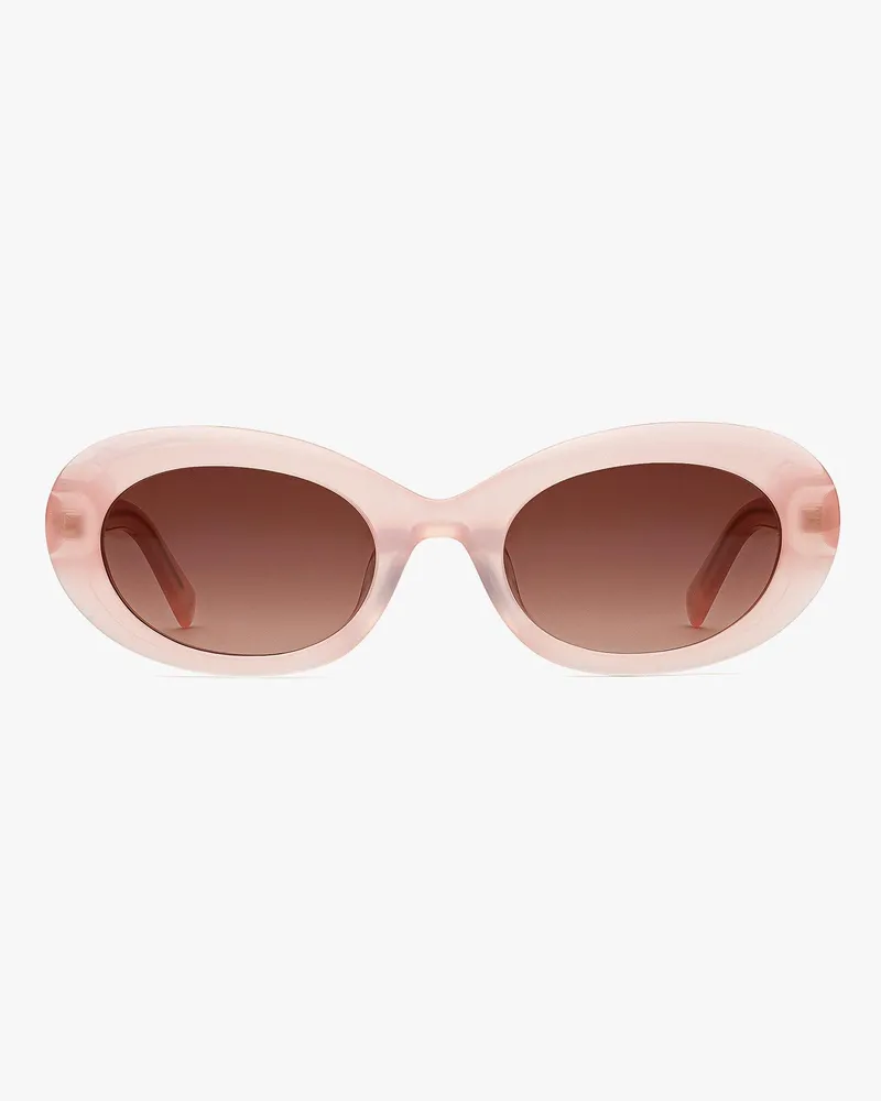 MCM Ovale Sonnenbrille Pink