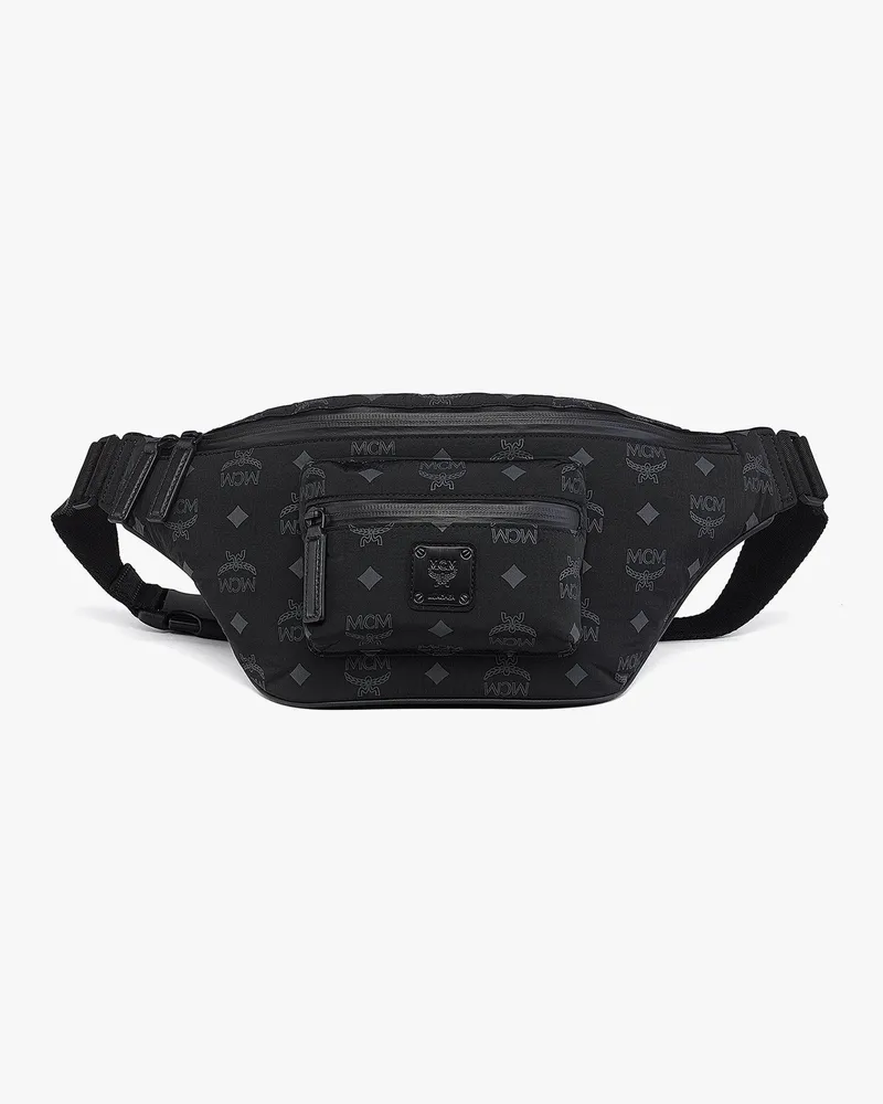 MCM Jacke aus Lammleder BLACK LAMBSKIN LEATHER Black