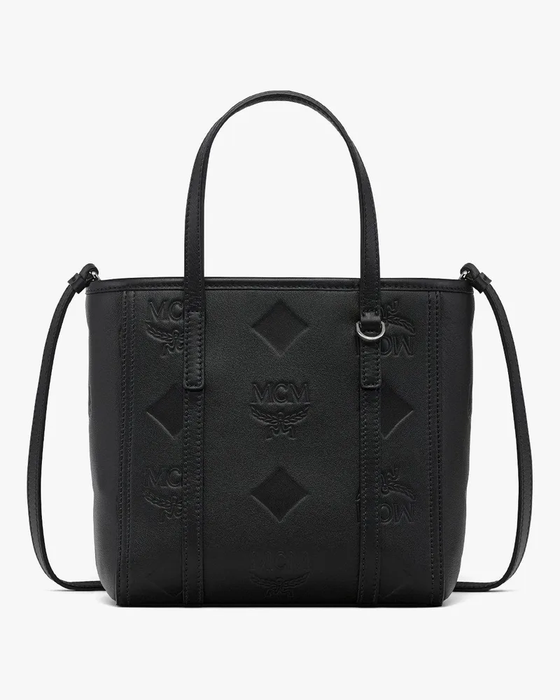 MCM Jacke aus Lammleder BLACK LAMBSKIN LEATHER Black