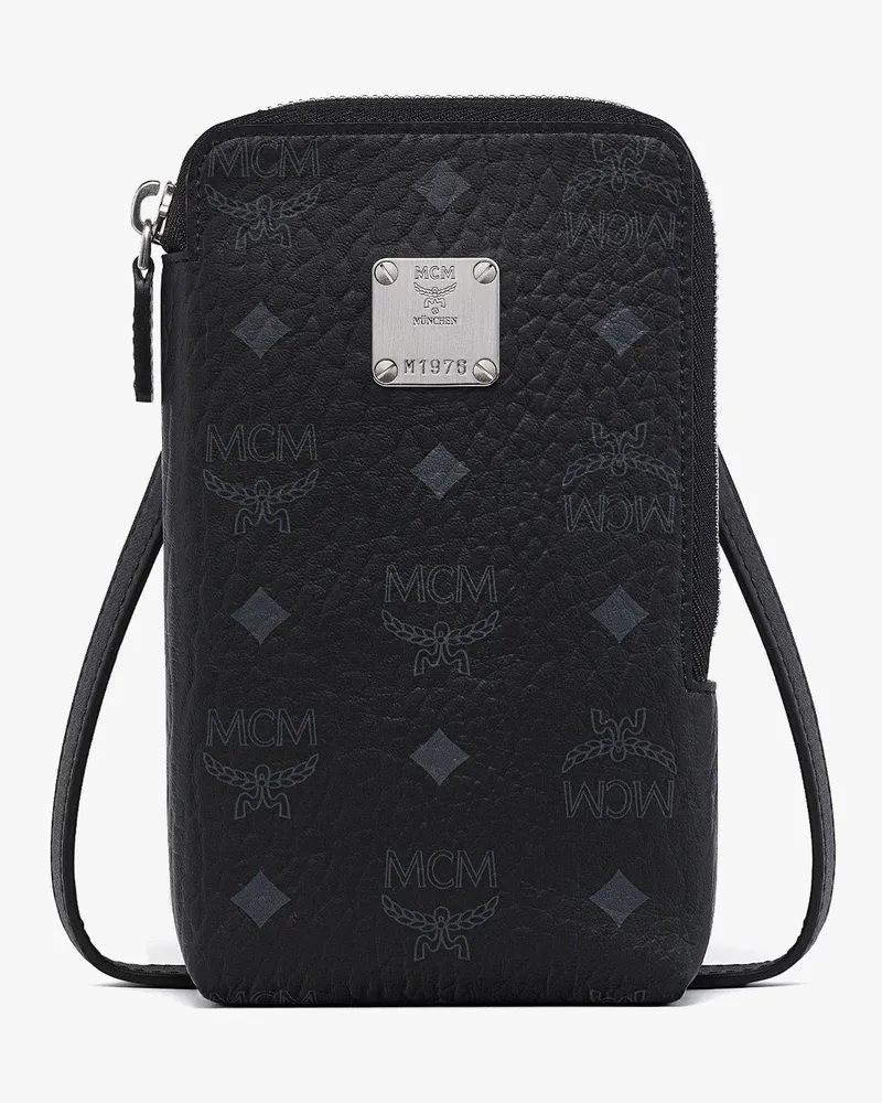MCM Jacke aus Lammleder BLACK LAMBSKIN LEATHER Black