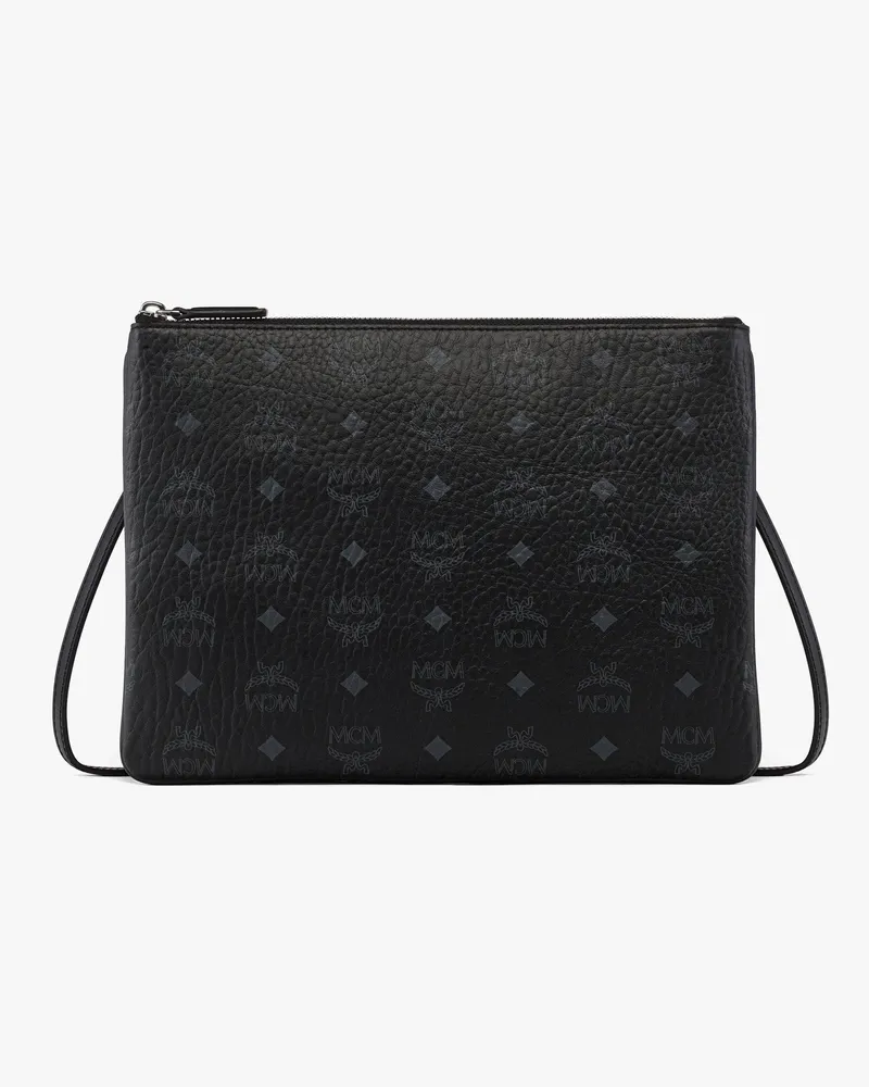 MCM Jacke aus Lammleder BLACK LAMBSKIN LEATHER Black