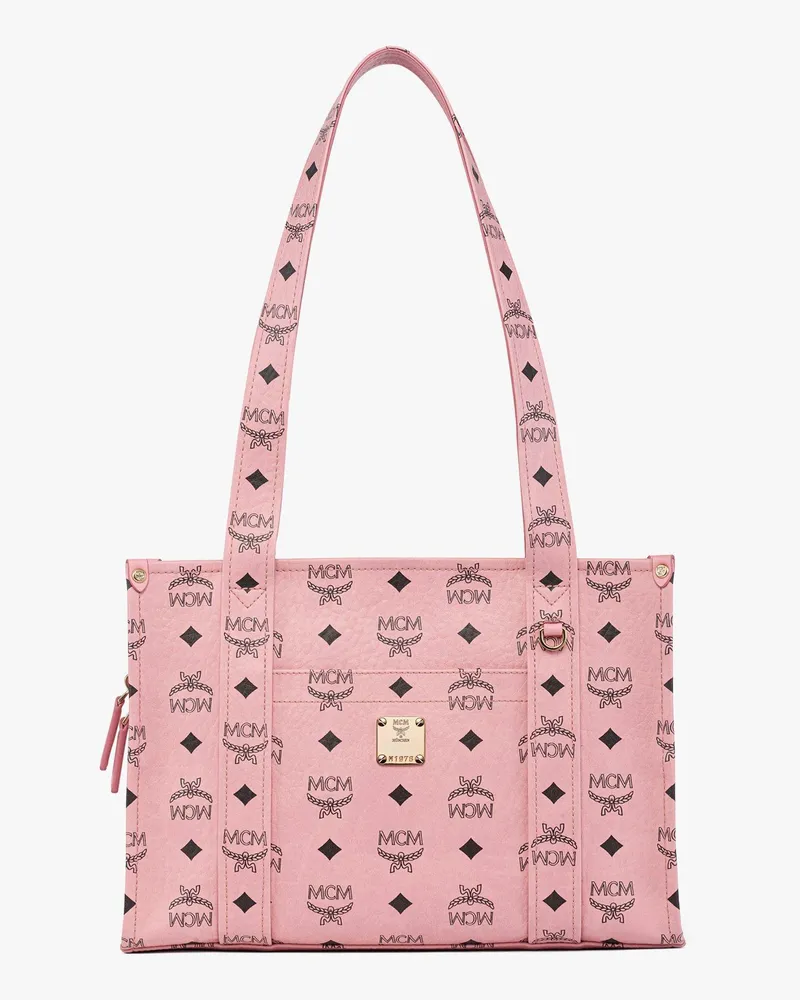 MCM Aren School Bag Tragetasche in Visetos Soft