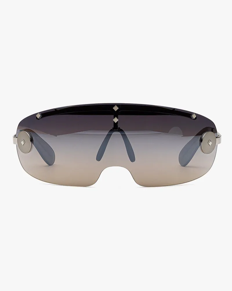 MCM Sonnenbrille Mars Mask Silver