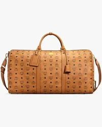 MCM Ottomar Weekender in Visetos Cognac