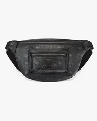 MCM Fursten Gürteltasche in Visetos Black