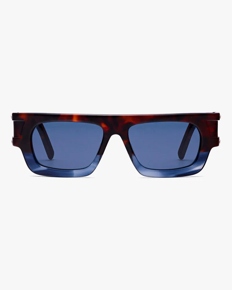 MCM Rechteckige Sonnenbrille Blue