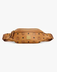 MCM Fursten Gürteltasche in Visetos Cognac