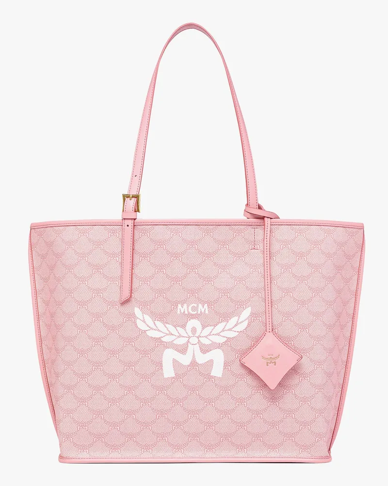 MCM Himmel Shopper in Lauretos Silver