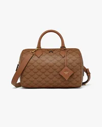 MCM Ella Boston in Lauretos Cognac