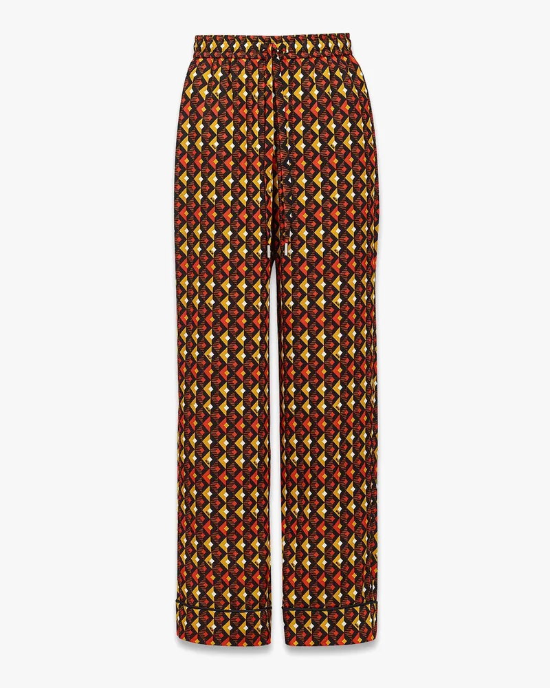 MCM Seiden-Pyjamahose Orangeade