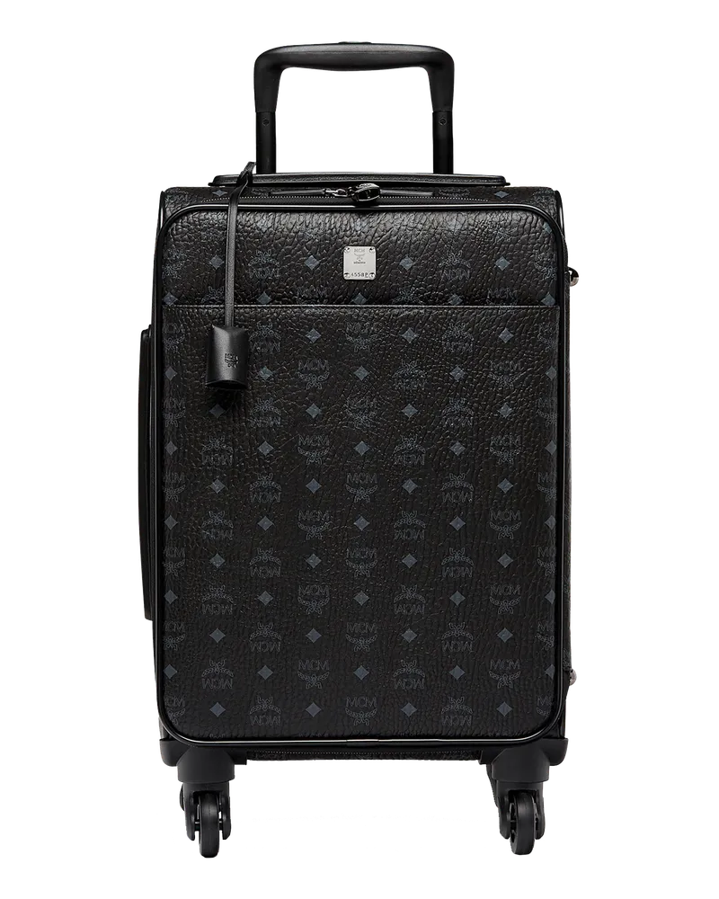 MCM Ottomar Cabin Trolley in Visetos Black