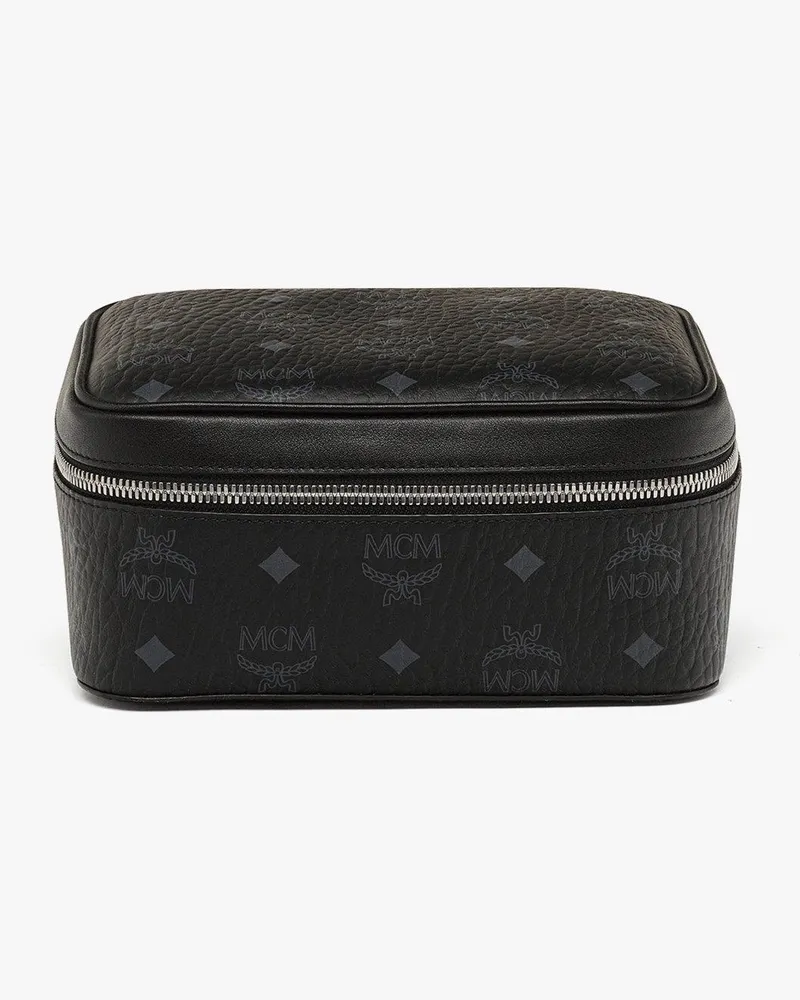 MCM Ottomar Reise-Etui in Visetos Black