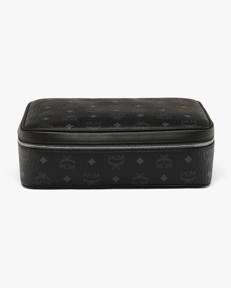 MCM Ottomar Reise-Etui in Visetos Black