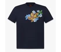 T-Shirt aus Bio-Baumwolle mit Blumenmotiv
