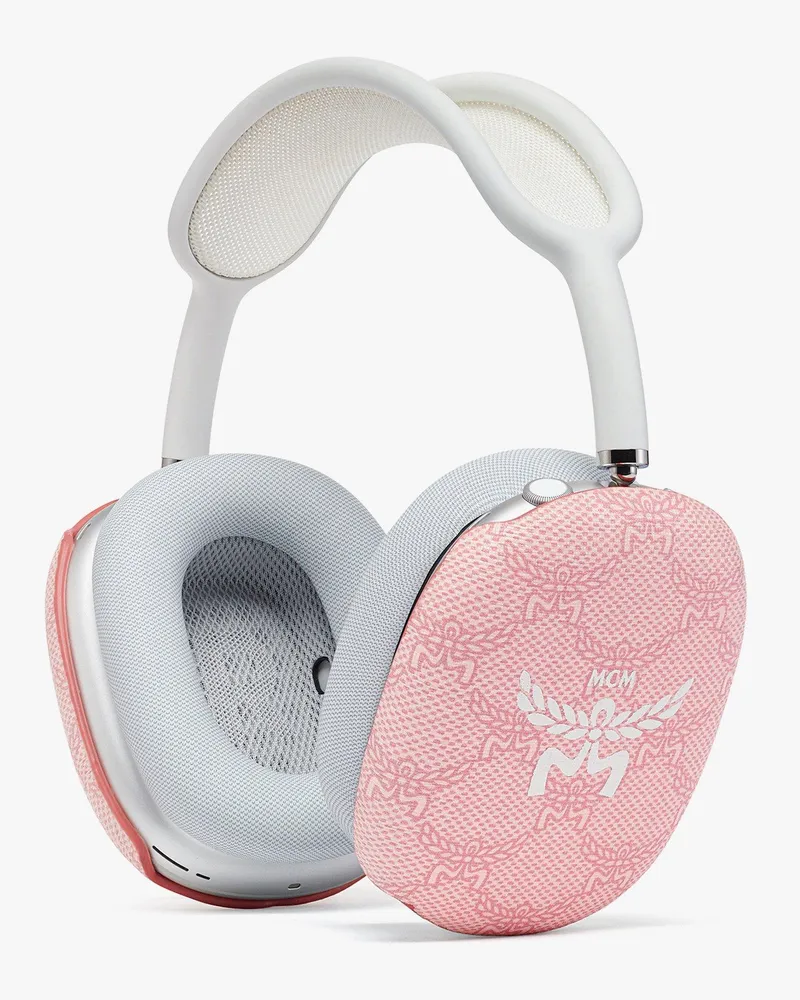MCM AirPods Max Etui in Lauretos Silver