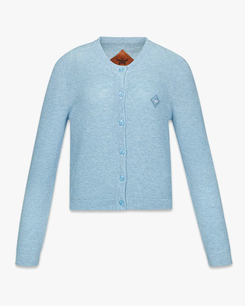 MCM Strickcardigan mit Logo-Aufnäher Della