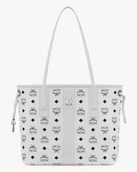 MCM Liz Wendeshopper in Visetos White