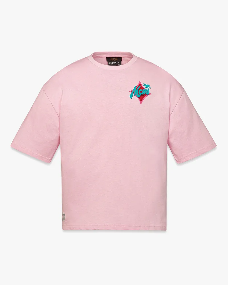 MCM x Snipes T-Shirt mit Logo Romance