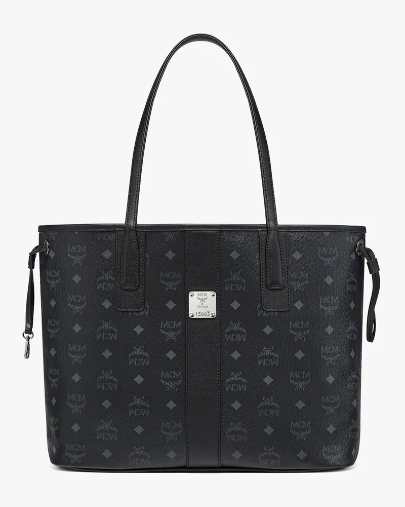 MCM Liz Wendeshopper in Visetos Black