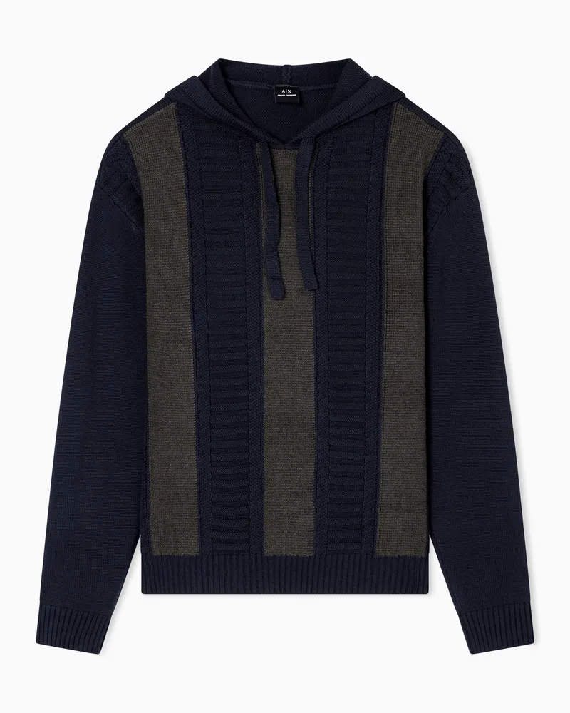 Armani Exchange Pullover Zweifarbig
