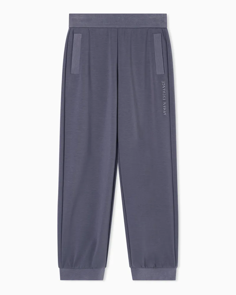 Armani Exchange Jogginghose mit Logo Grau
