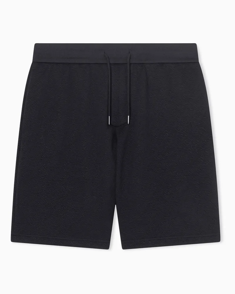 Armani Exchange Bermuda Jacquard Stretch Modern Comfort Schwarz