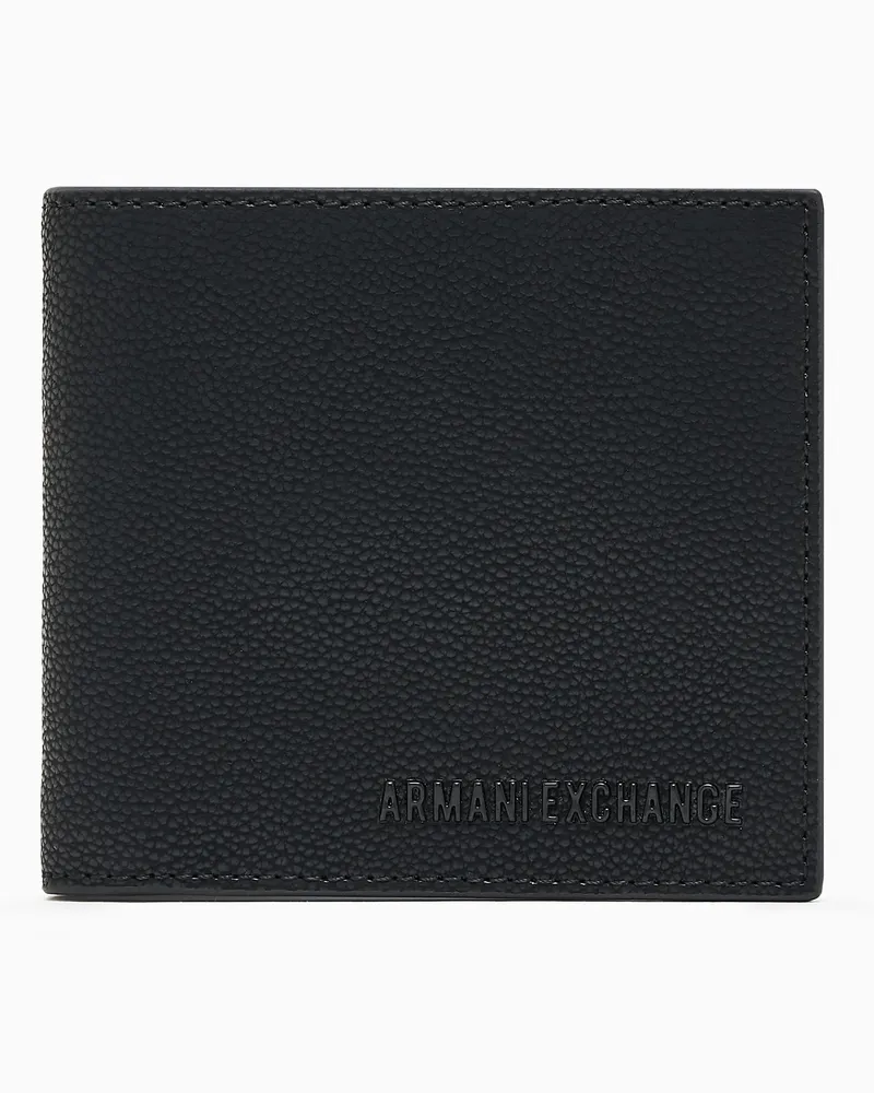 Armani Exchange Buchbrieftasche Schwarz