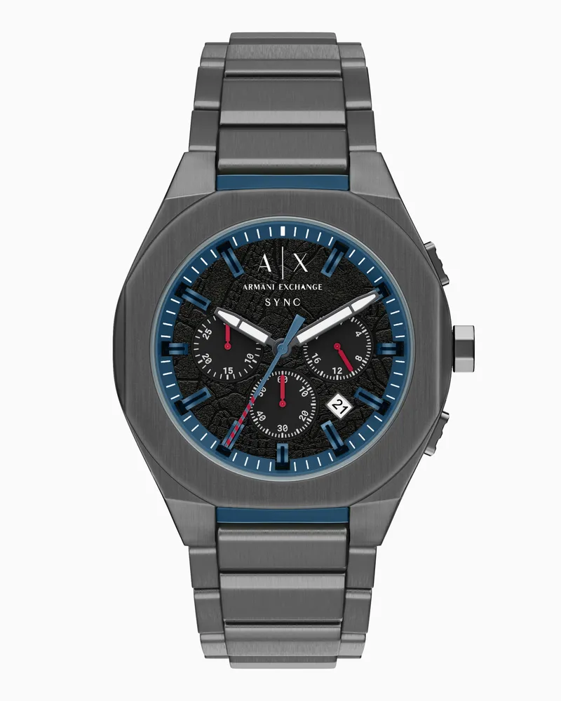 Armani Exchange A|X Sync Quarz-Chronograph-Uhr Mehrfarbig