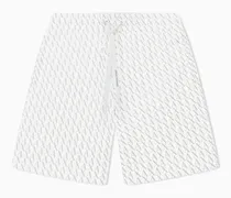 Gemusterte Sweatshorts aus Baumwolle Essential