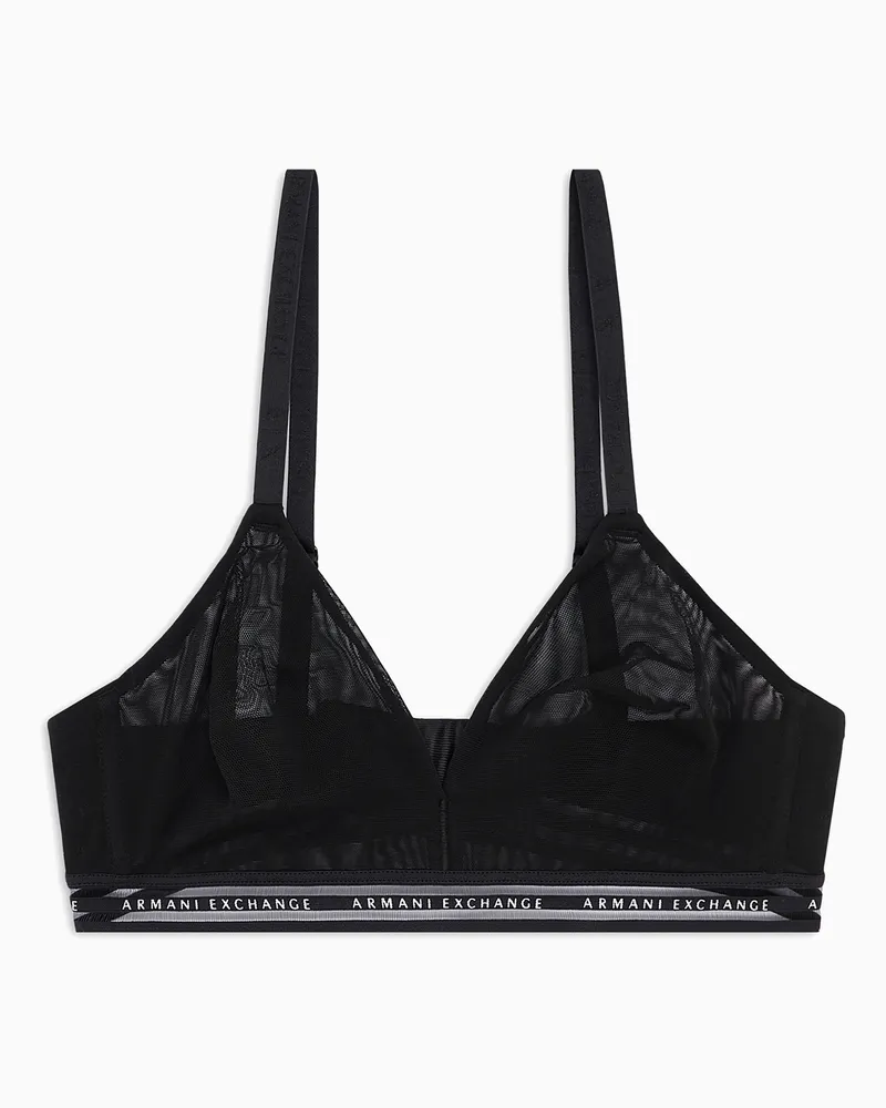 Armani Exchange Bralettes Schwarz