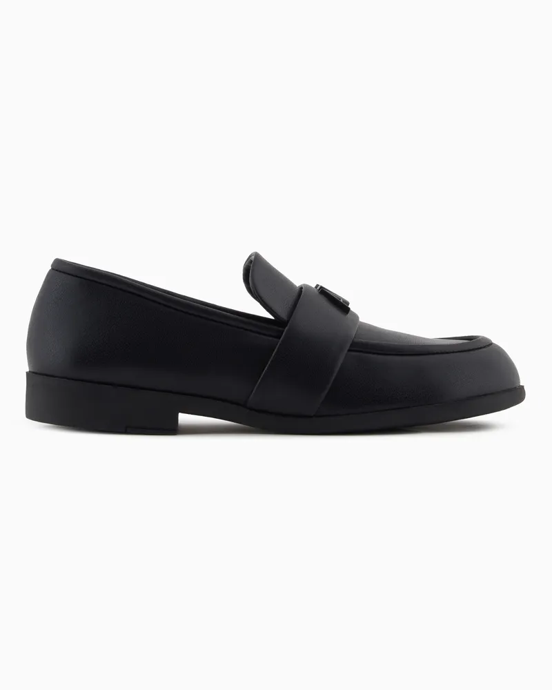 Armani Exchange Mokassins Schwarz