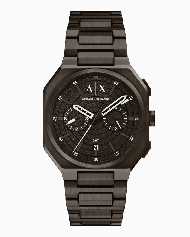Armani Exchange A|X Bass Dual-Time-Uhr Mehrfarbig