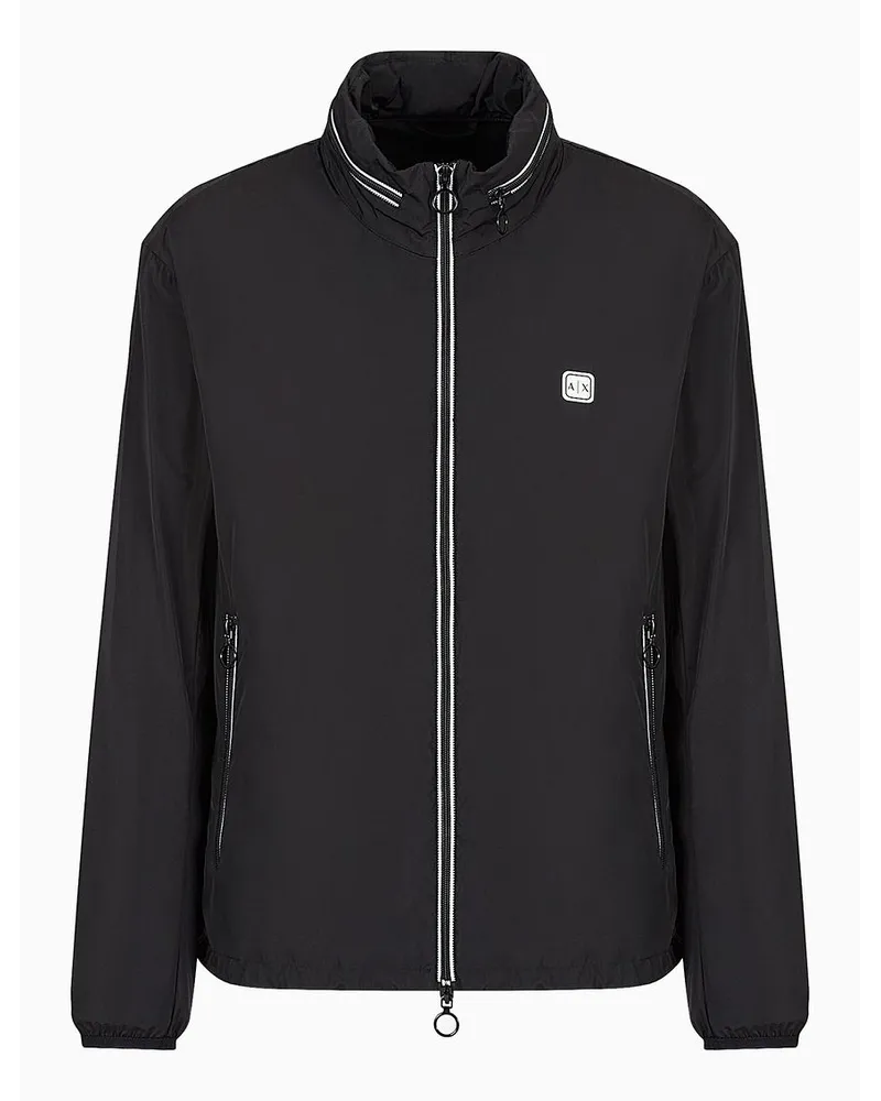 Armani Exchange Stoffblouson Schwarz