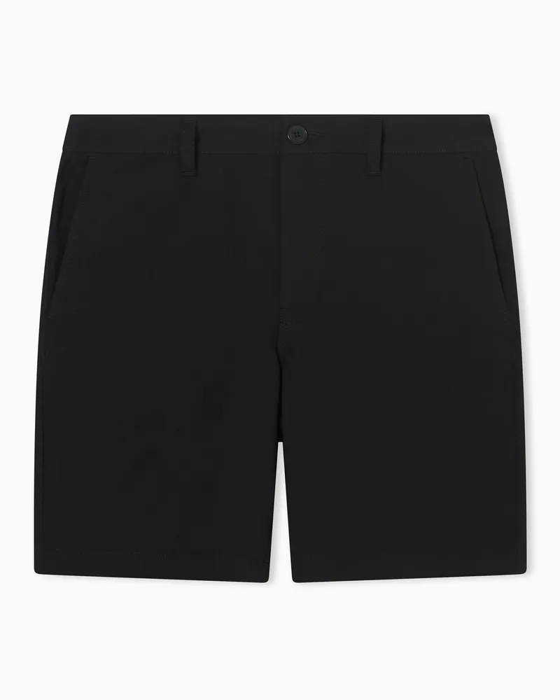 Armani Exchange Bermuda shorts in technical fabric Schwarz