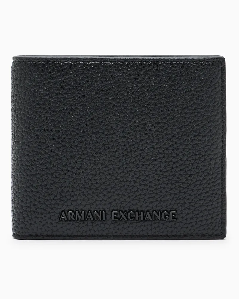Armani Exchange Book wallet Schwarz